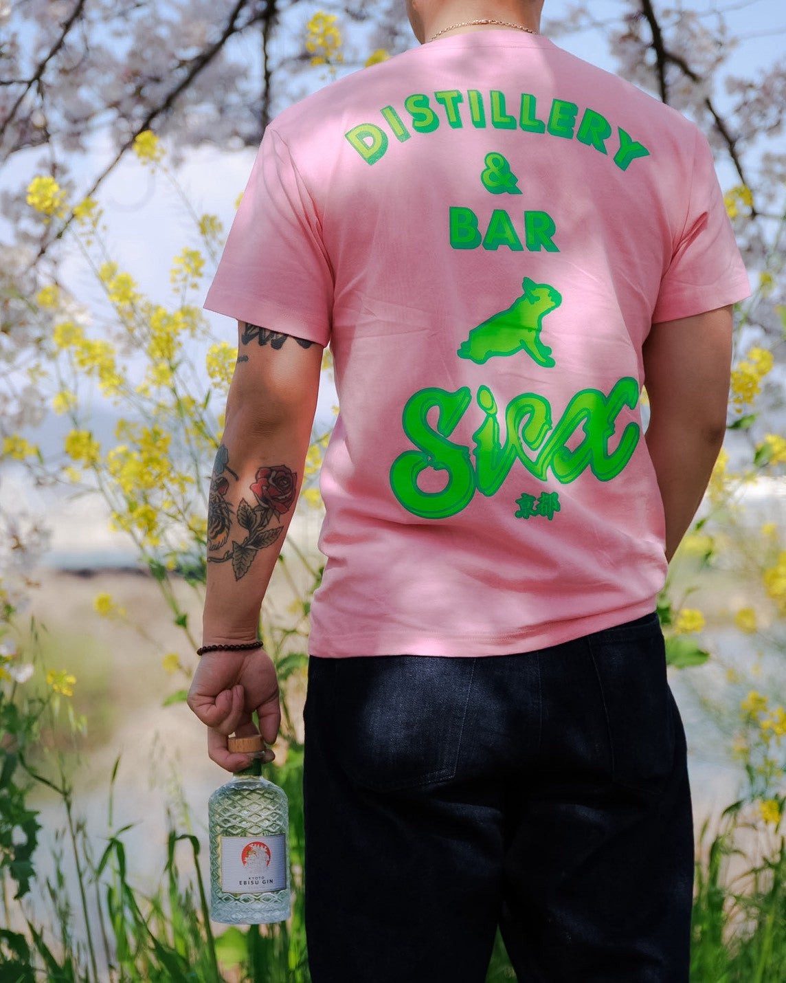 SiCX ORIGINALS ふじまるヨガTシャツ – SiCX京都蒸留所