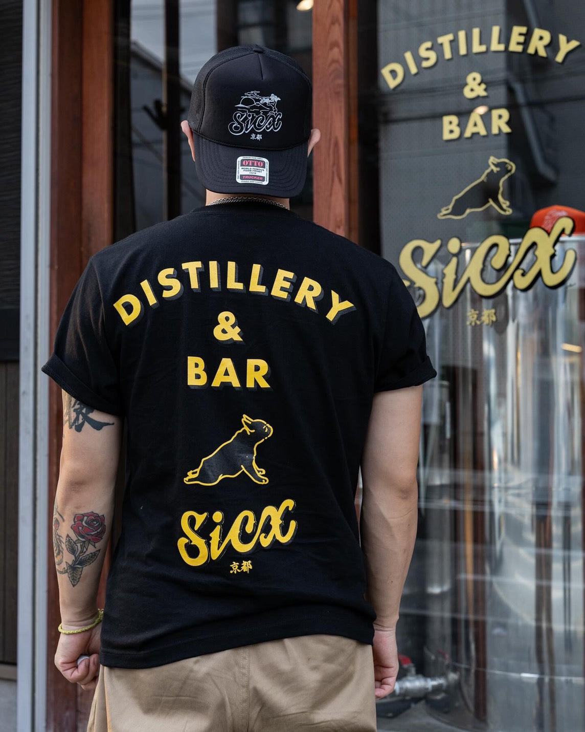 SiCX ORIGINALS ふじまるヨガポケットTシャツ