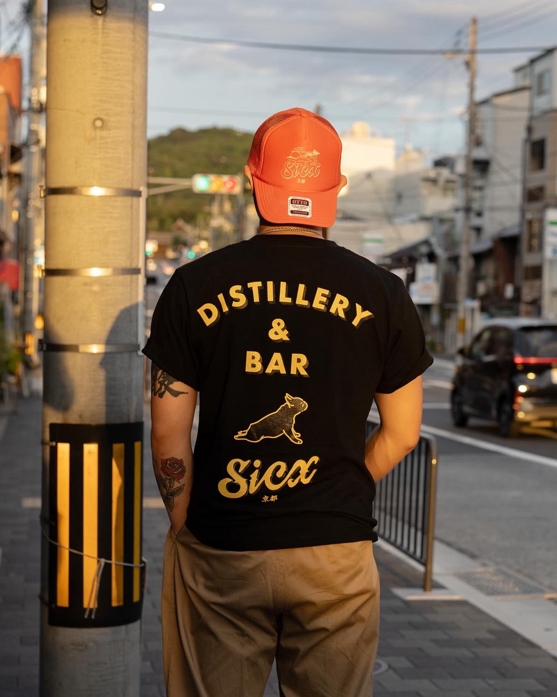 SiCX ORIGINALS ふじまるヨガポケットTシャツ