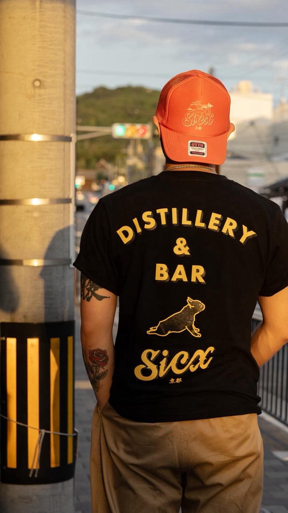 SiCX ORIGINALS ふじまるヨガポケットTシャツ