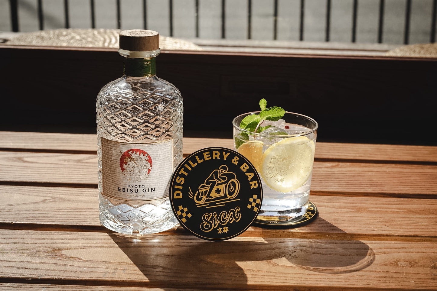 SiCX京都蒸留所 オリジナルラバーコースター