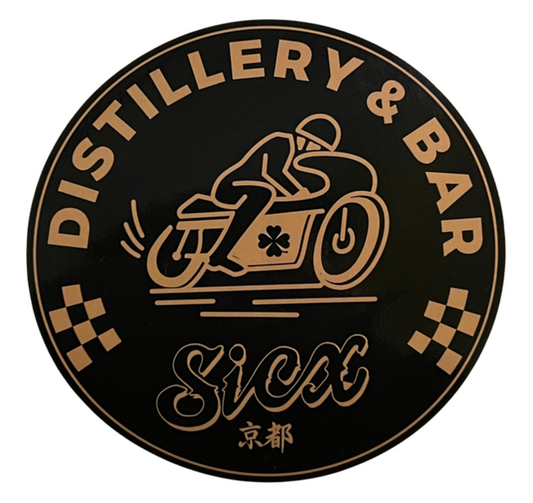 "Distillery&Bar"ステッカー
