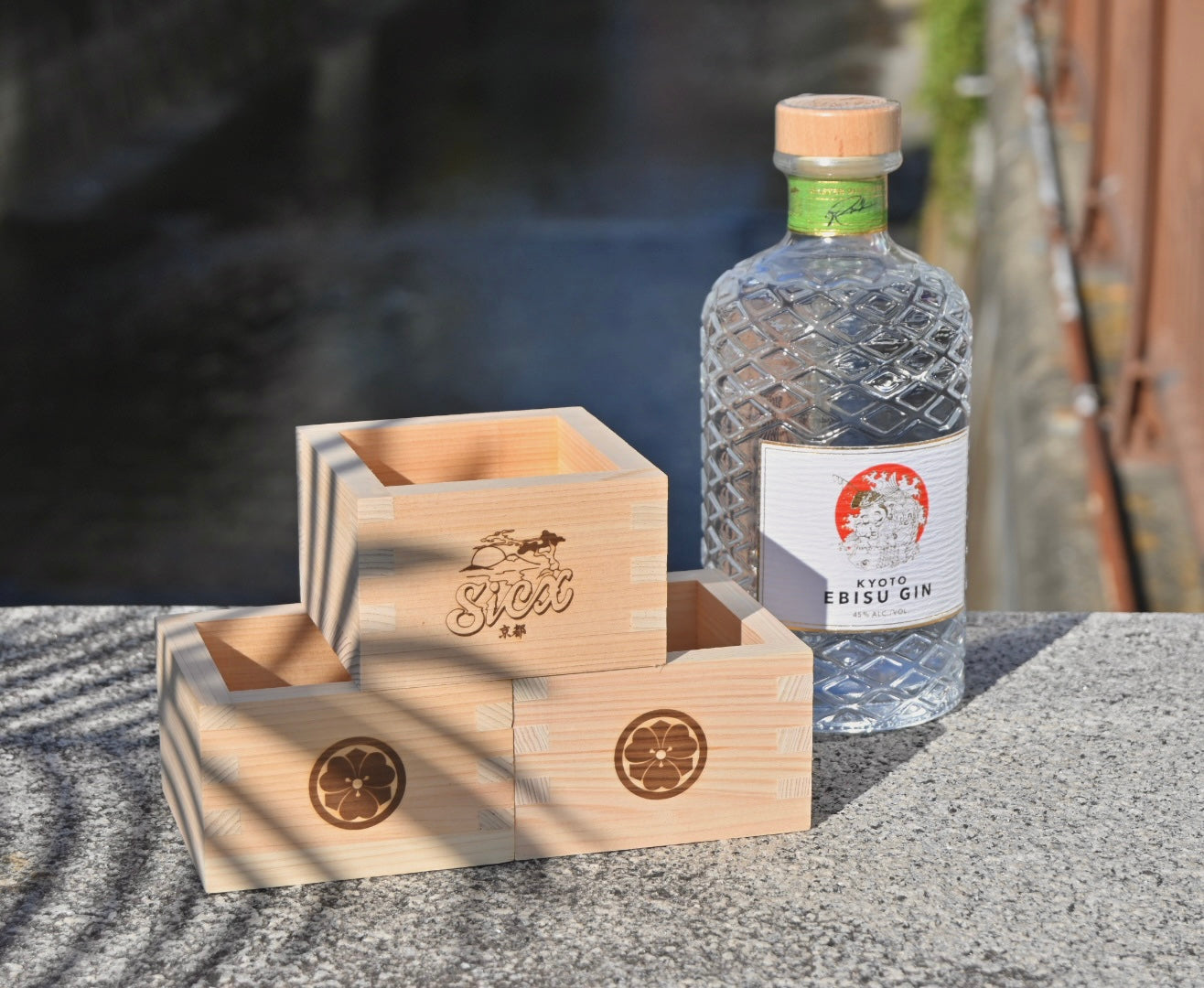 SiCX京都蒸留所 オリジナル1合枡