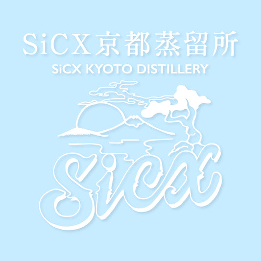 SiCXロゴ カッティングステッカー